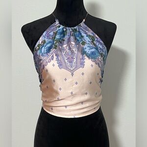 INTIMATELY by Free People Satin Top with Metal Straps - XS